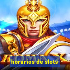 horarios de slots