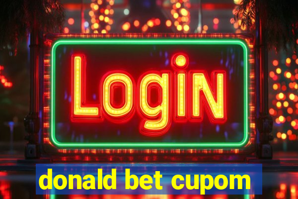 donald bet cupom