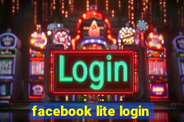 facebook lite login