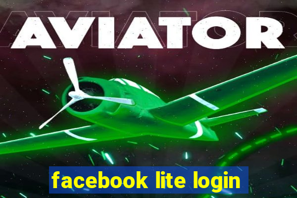 facebook lite login