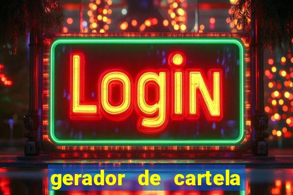 gerador de cartela de bingo