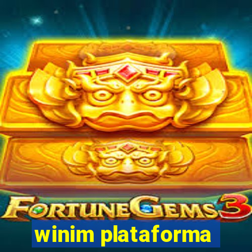 winim plataforma