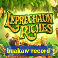 buakaw record