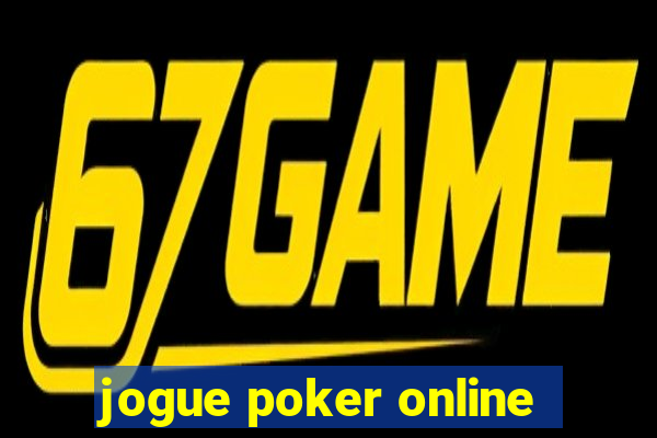 jogue poker online