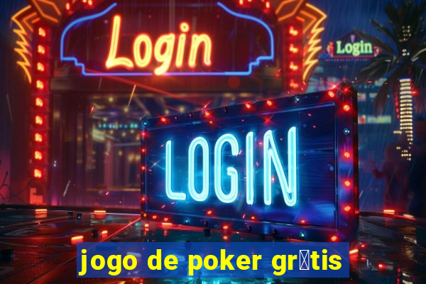 jogo de poker gr谩tis