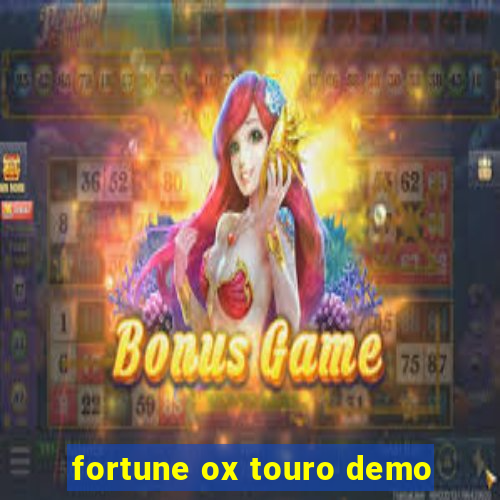 fortune ox touro demo