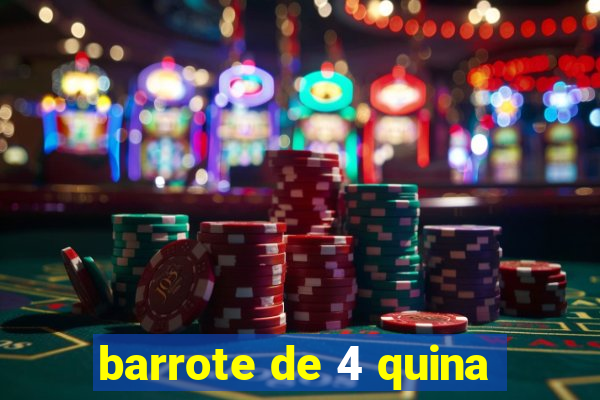 barrote de 4 quina