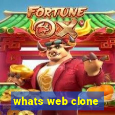 whats web clone