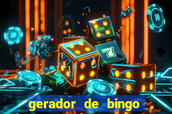 gerador de bingo cha de bebe