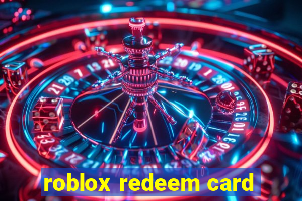 roblox redeem card