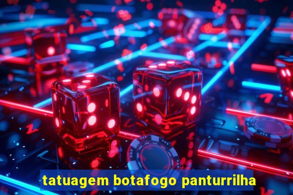 tatuagem botafogo panturrilha