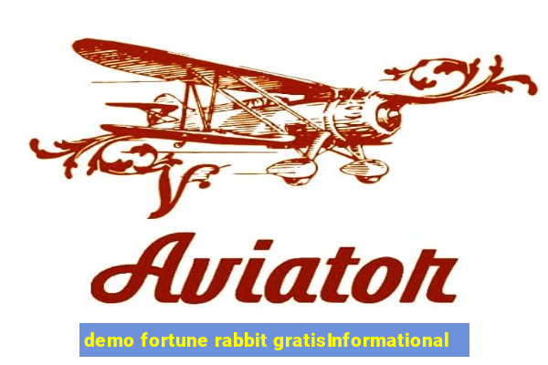 demo fortune rabbit gratisInformational