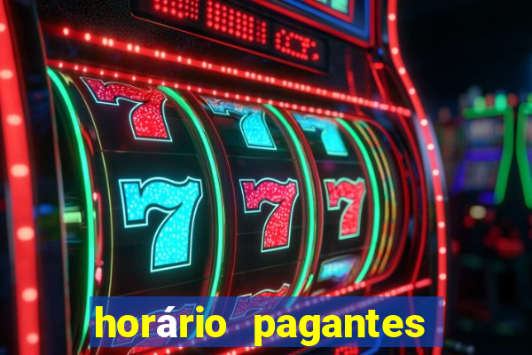 horário pagantes do fortune tiger