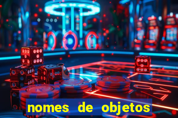 nomes de objetos de origem tupi guarani