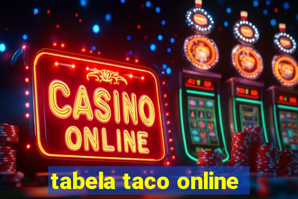 tabela taco online