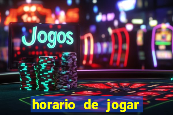 horario de jogar fortune rabbit