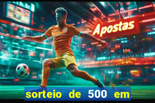 sorteio de 500 em cash toda segunda feira novibet