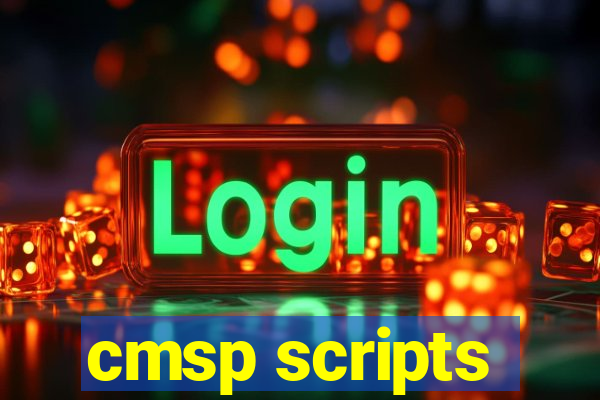 cmsp scripts