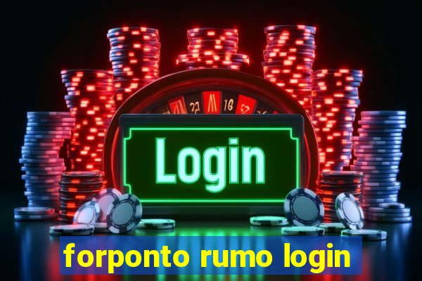 forponto rumo login