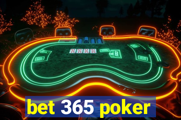 bet 365 poker