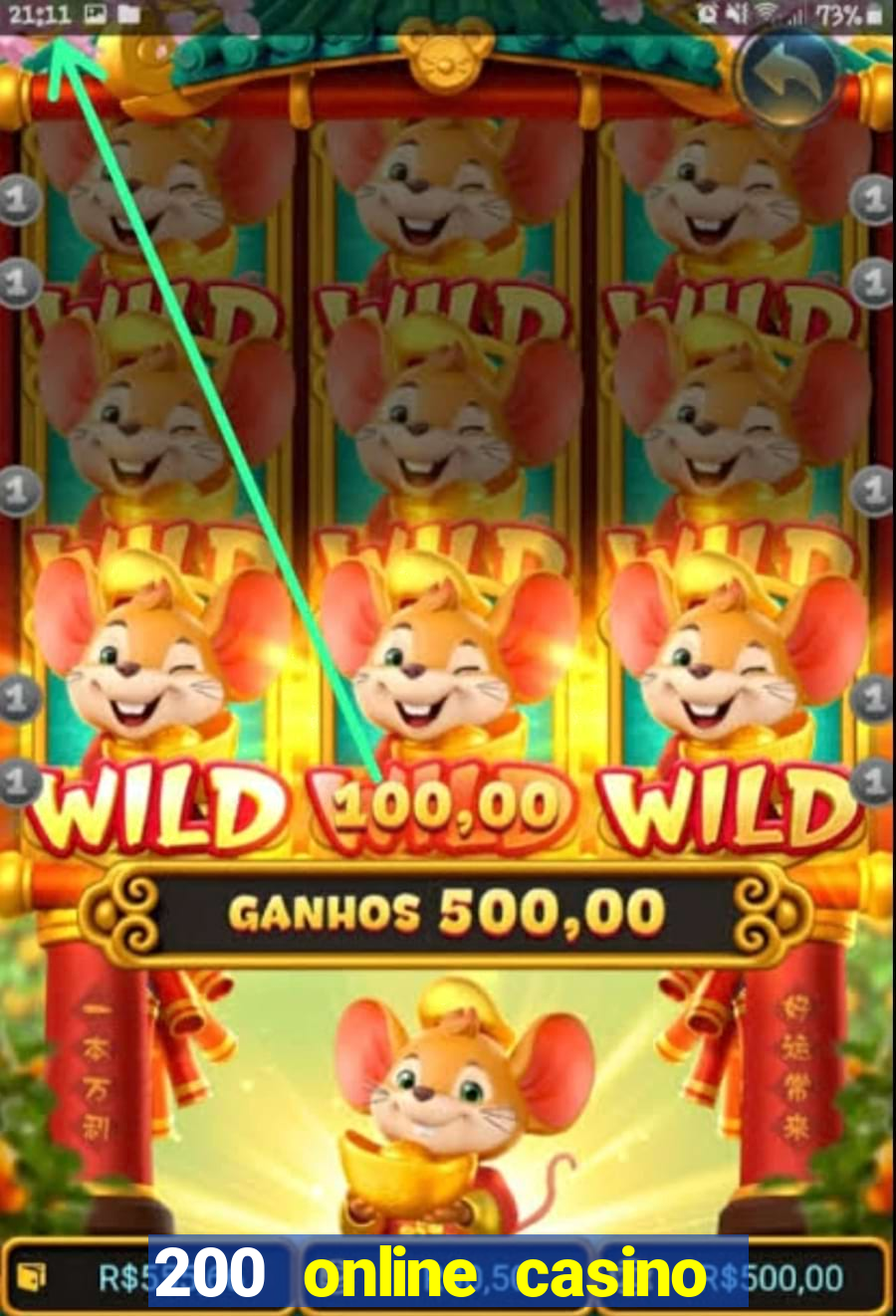 200 online casino welcome bonus