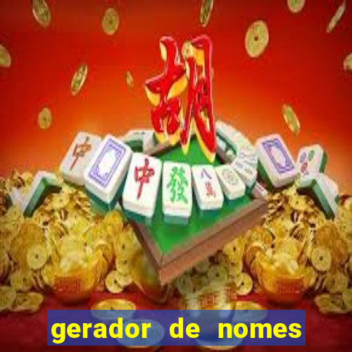 gerador de nomes de guerra