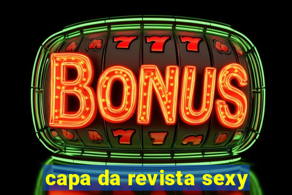 capa da revista sexy