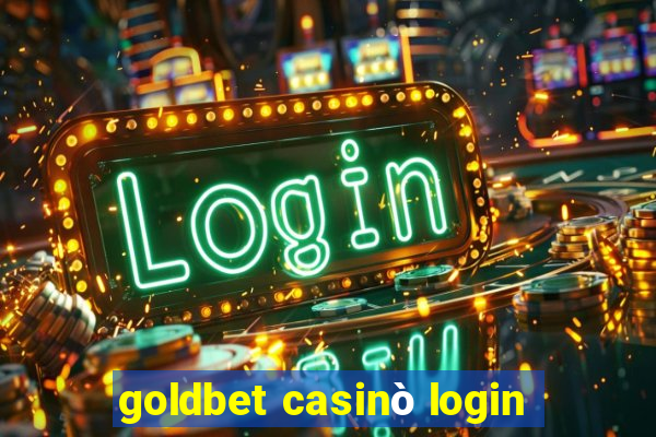 goldbet casinò login