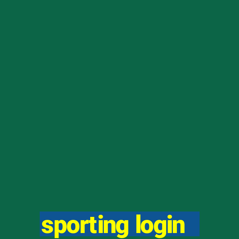 sporting login