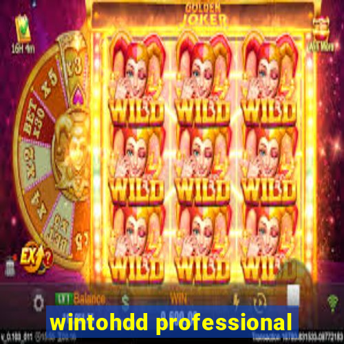 wintohdd professional