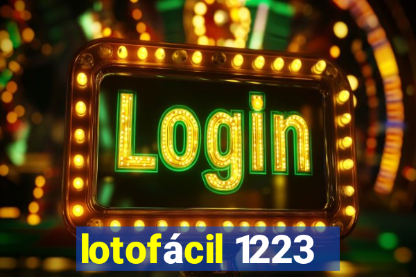 lotofácil 1223