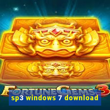 sp3 windows 7 download