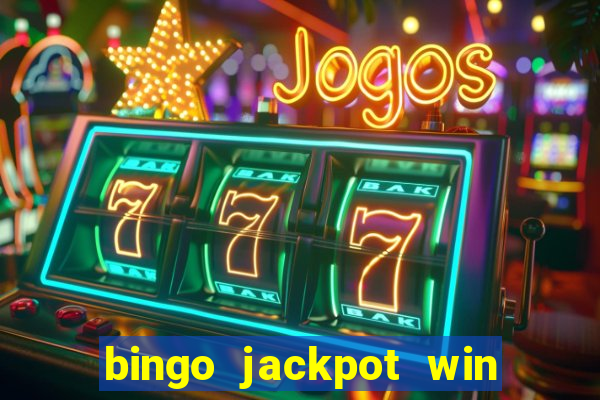 bingo jackpot win real money