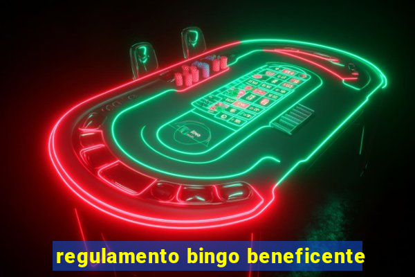 regulamento bingo beneficente