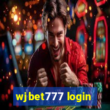 wjbet777 login