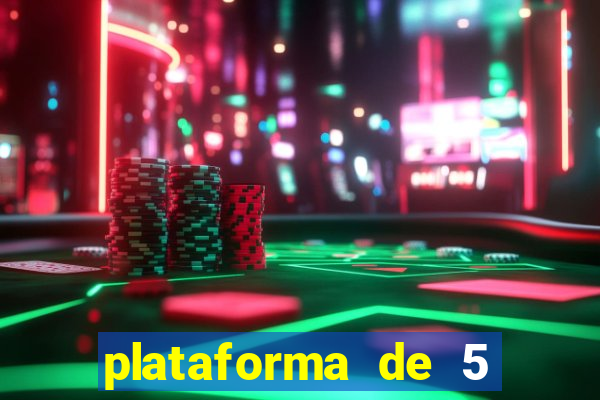 plataforma de 5 reais jogo do tigre