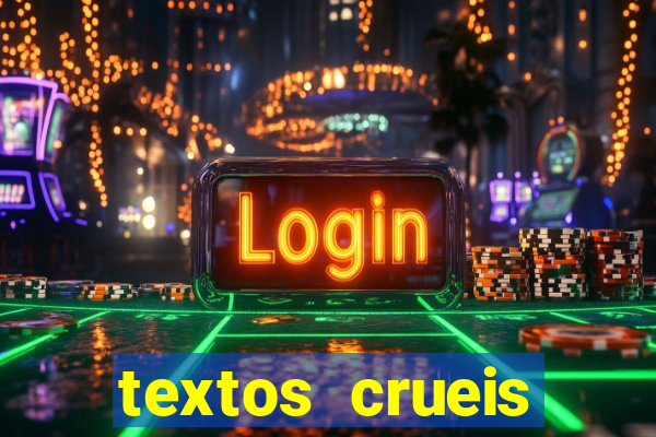 textos crueis demais para serem lidos rapidamente pdf