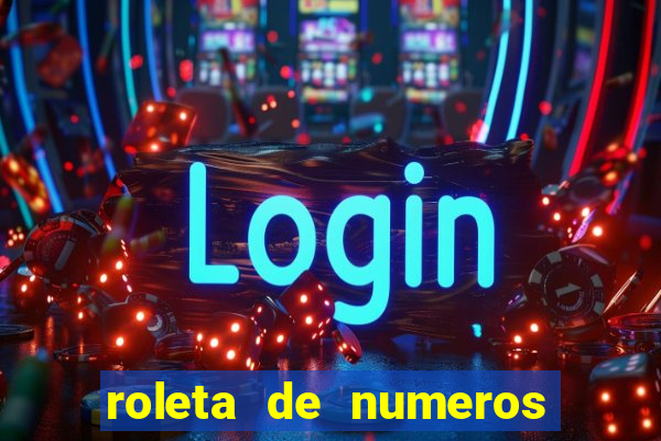 roleta de numeros 1 a 100