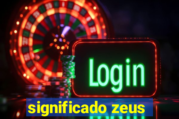 significado zeus