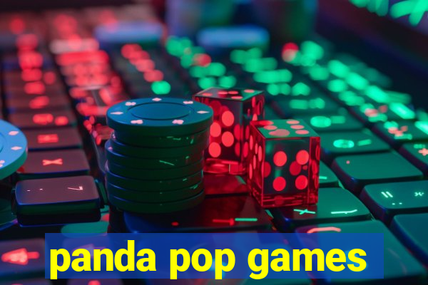 panda pop games