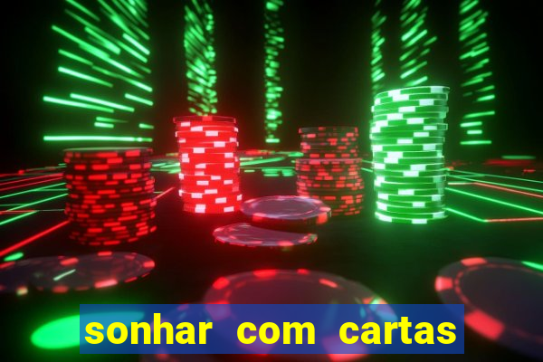 sonhar com cartas de baralho no chao