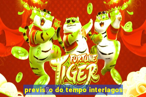 previs茫o do tempo interlagos