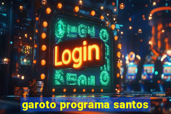 garoto programa santos