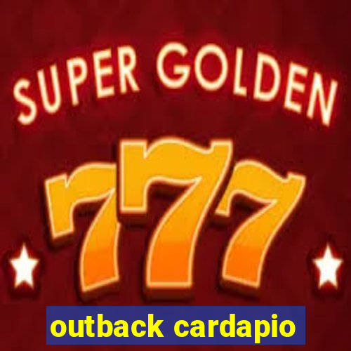 outback cardapio