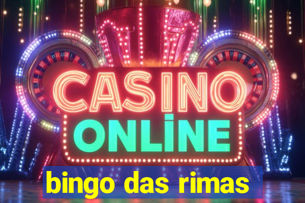 bingo das rimas