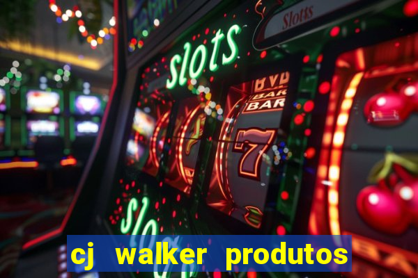 cj walker produtos onde comprar