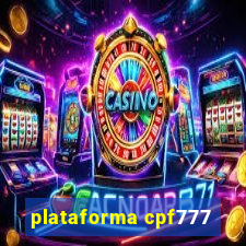 plataforma cpf777