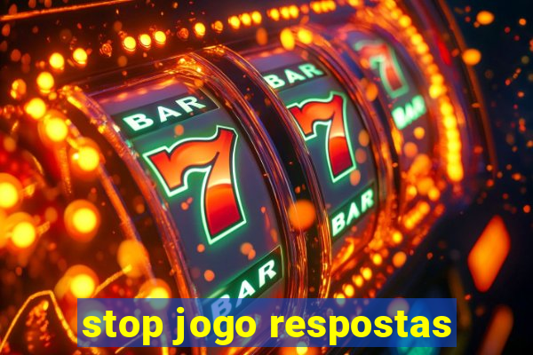 stop jogo respostas