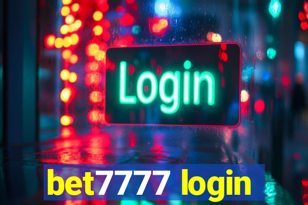 bet7777 login