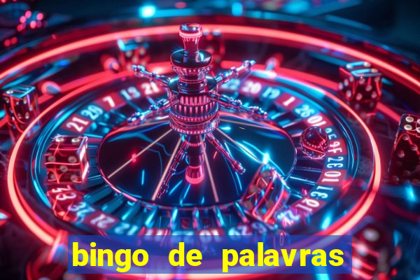 bingo de palavras de natal